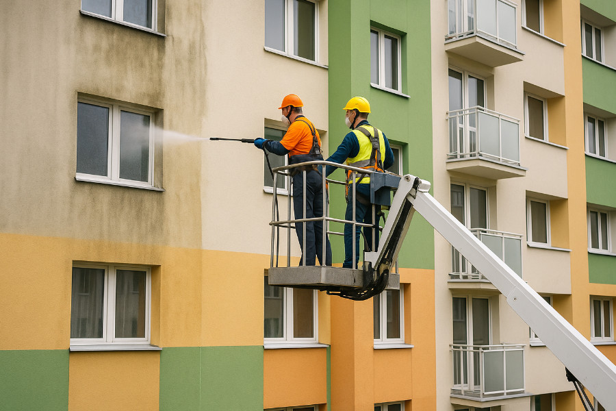 Mycie dachów Warszawa